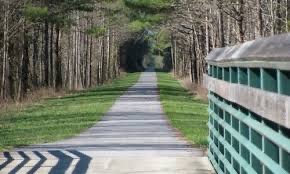 Chief Ladiga Trail near Piedmont, Alabama