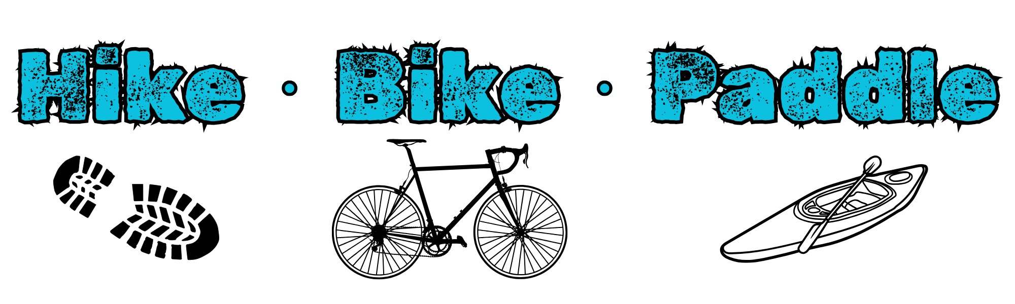 Hike • Bike • Paddle logo